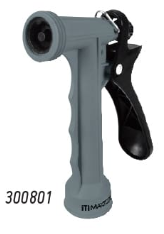Pistola plastica de 4" para riego